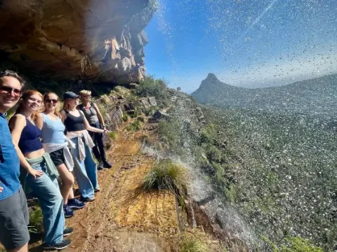 Hikers on Table Mountain